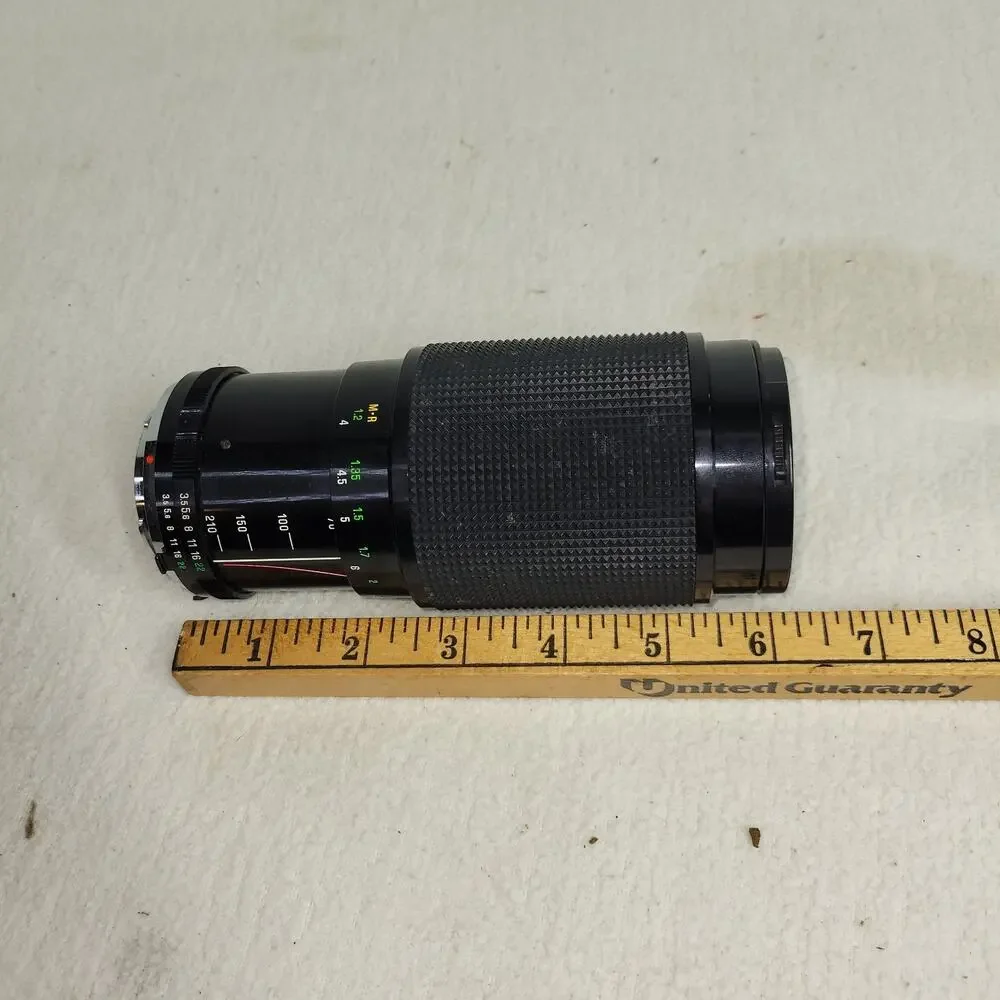 Vtg Vivitar Series 1 Camera Lens X-370 SLR film 50mm 70-210MM 1:3.5 Photography